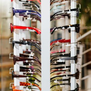 
Eyeglasses on Display